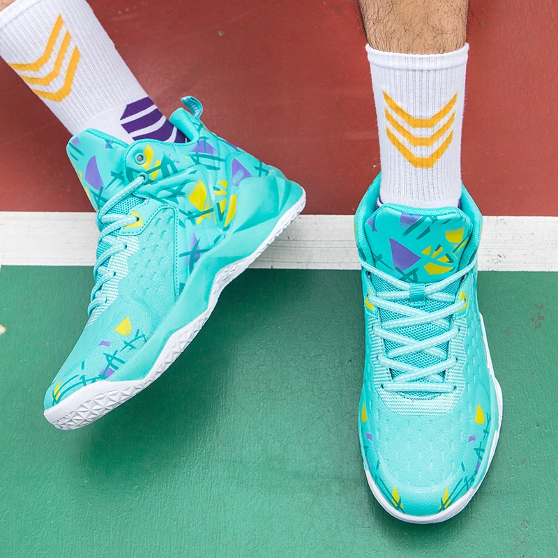 New running actual combat wear-resistant anti-slip fashion sports basketball tide shoes 36-45