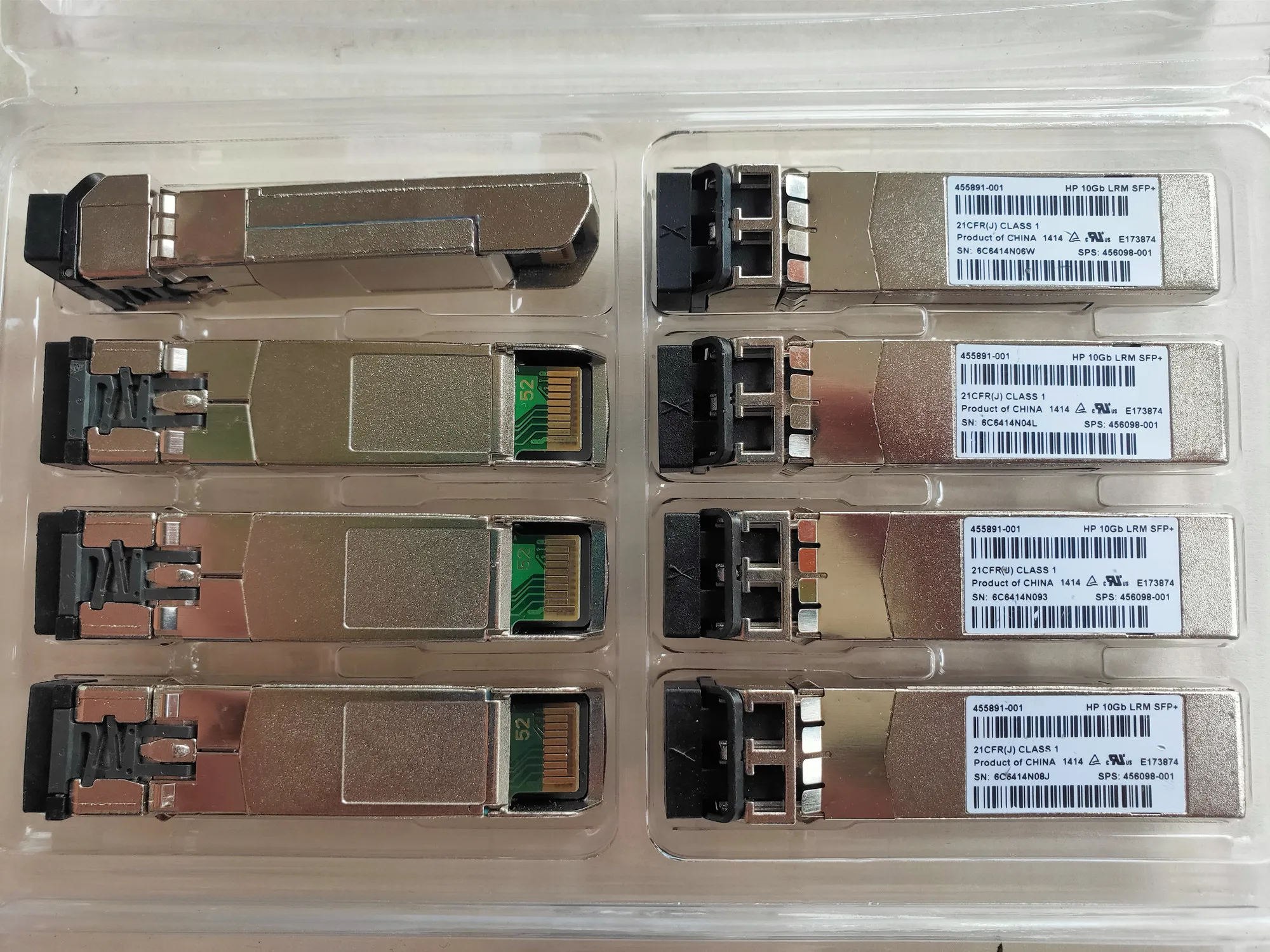 H-P/10G LRM SFP 455891-001/456098-001/10GB LRM SFP+ Fiber Opticport module Module