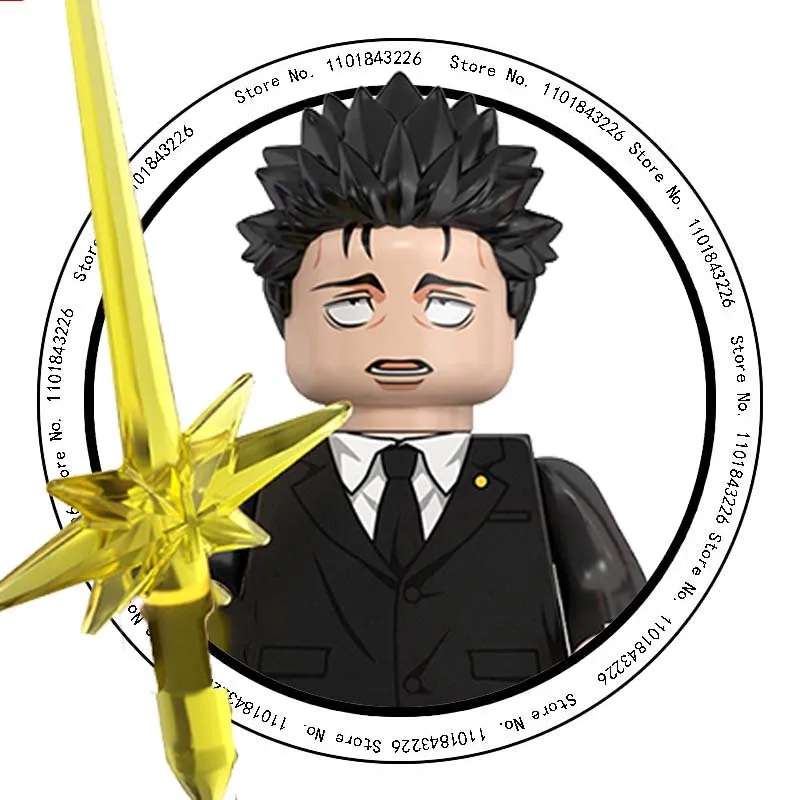 Блочный конструктор Jujutsu Kaisen Bleach Itadori Yuji Gojo Satoru Ryomen Sukuna