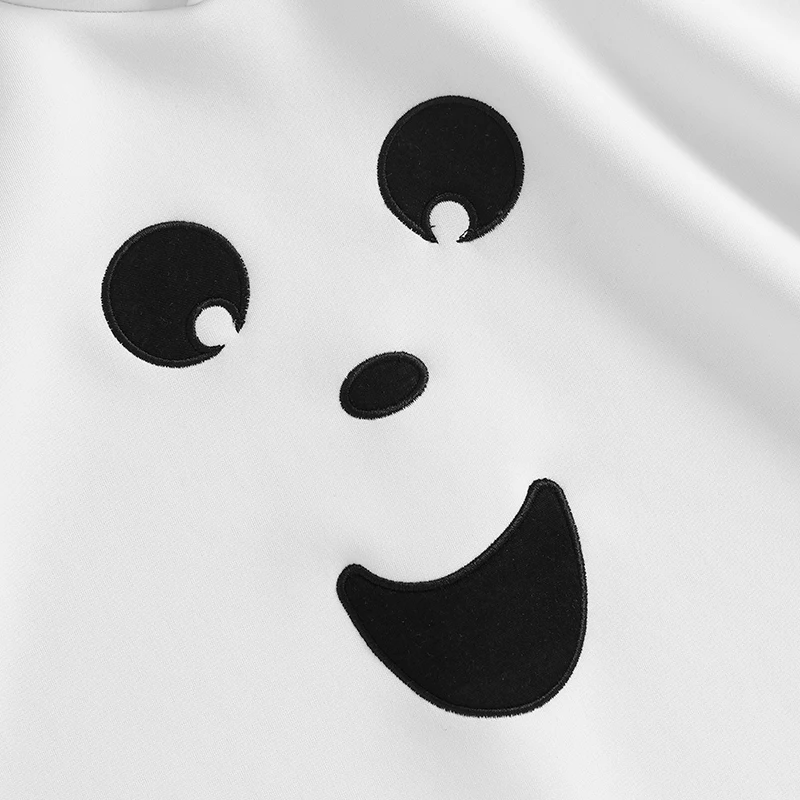 Костюмы на Хэллоуин для молодых мальчиков и девочек белая накидка с вышивкой