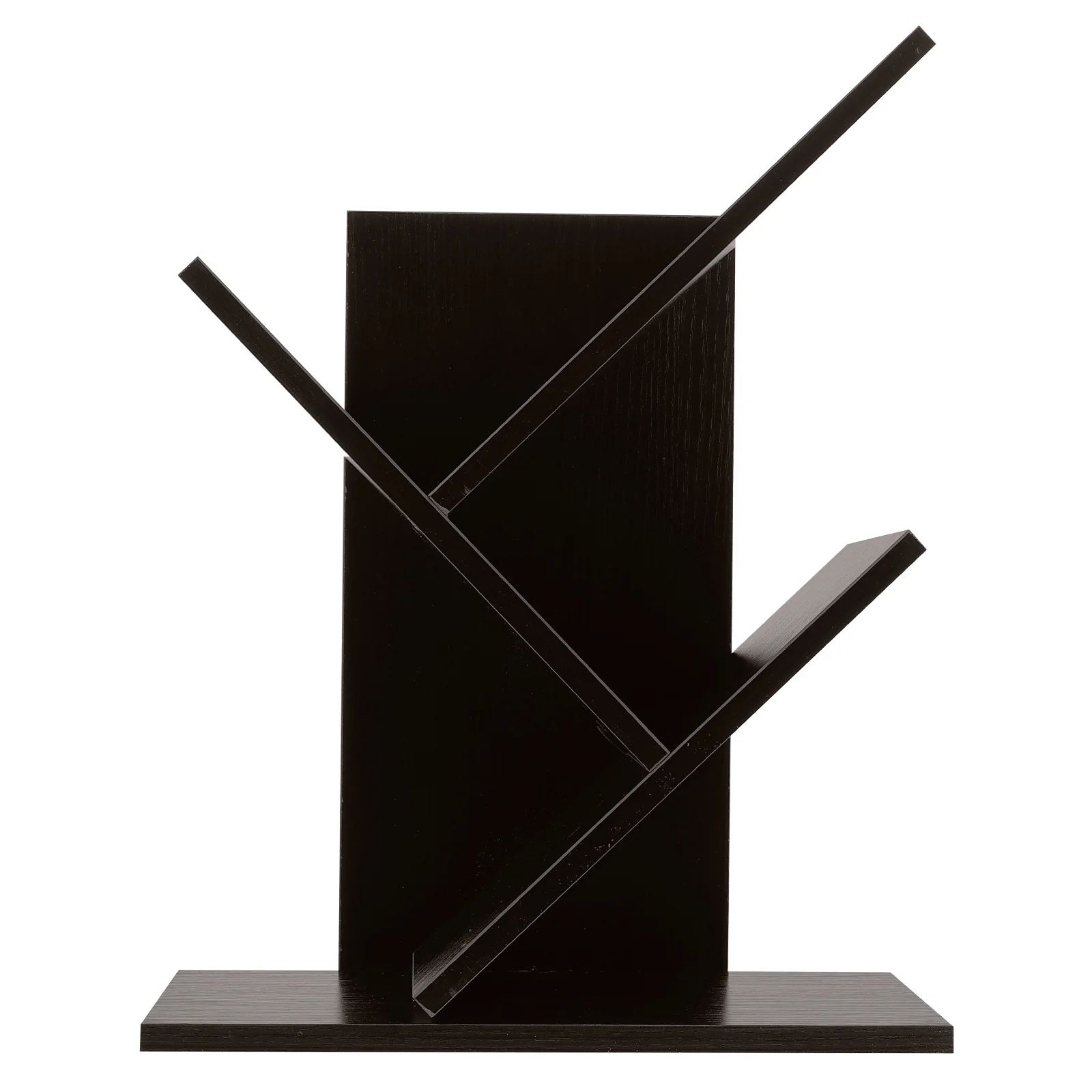 

Record Holder Tree Desk Bookshelf Shelf Rack Book Vinyl Display Storage Desktop Organizer Bookcase Stand Album Small Magazine