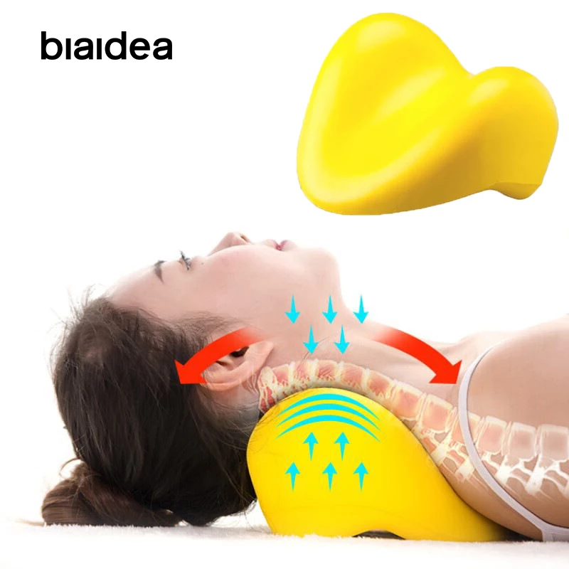 

Massage Pillow Orthopedic Massager Cushion Device Health Products Miracle Relax For Neck Headrest Body Sleep At Home Masseur Dos
