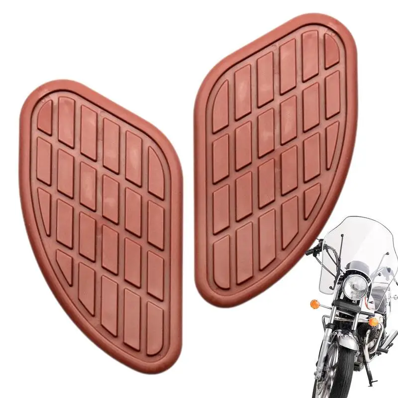 

Universal Motorcycle Fuel Tank Pad Side Gas Tank Sticker Knee Grip Protector Vintage Side Panels For Most Motorcycle