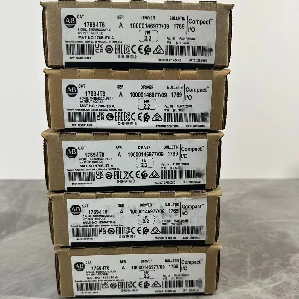 

Новый 6-точечный Модуль термопары 1769-IT6 Allen Bradley Compact logix 1769IT6