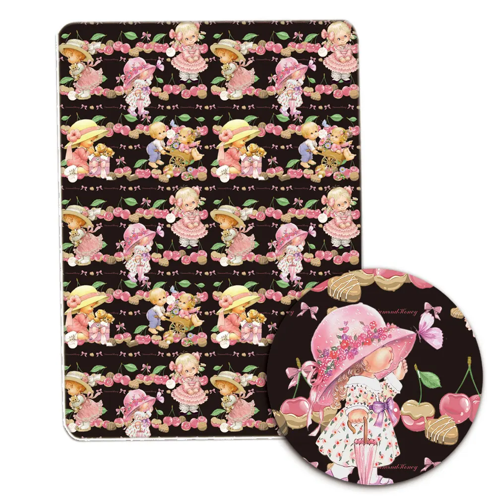 Мультяшное лоскутное одеяло ручной работы для маленьких девочек детская юбка