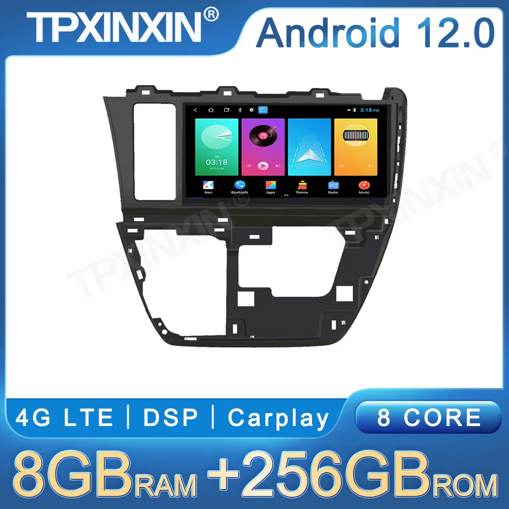 

12,3 для Toyota Sienna 2012-2018 радио Тесла Тип Автомобильный мультимедийный видеоплеер GPS навигация Встроенный Wi-Fi беспроводной Carplay DSP