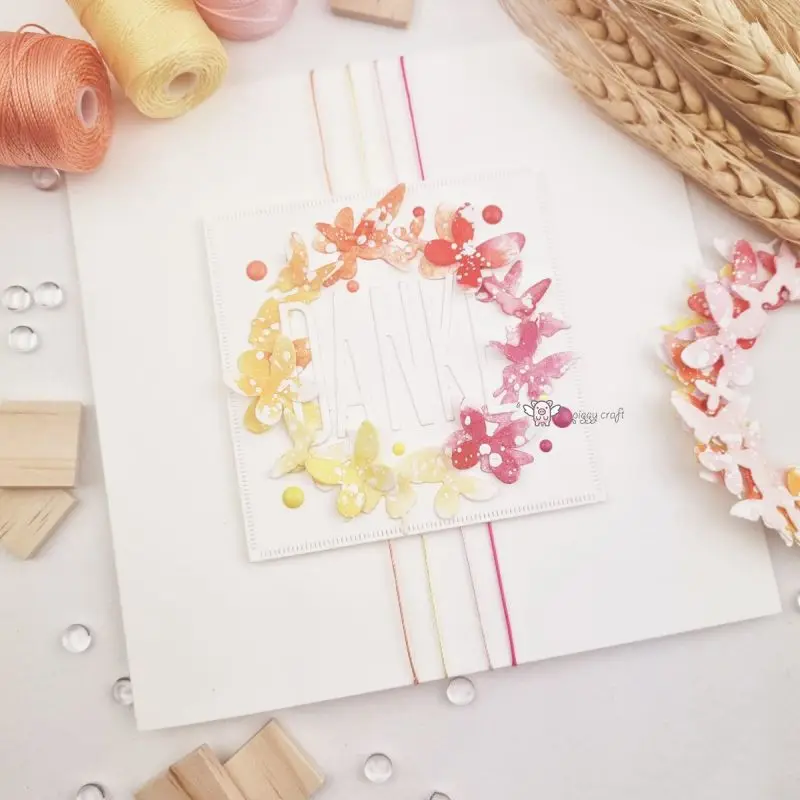 Пресс-формы для вырезания металла форма в виде бабочки круга кольца скрапбукинга