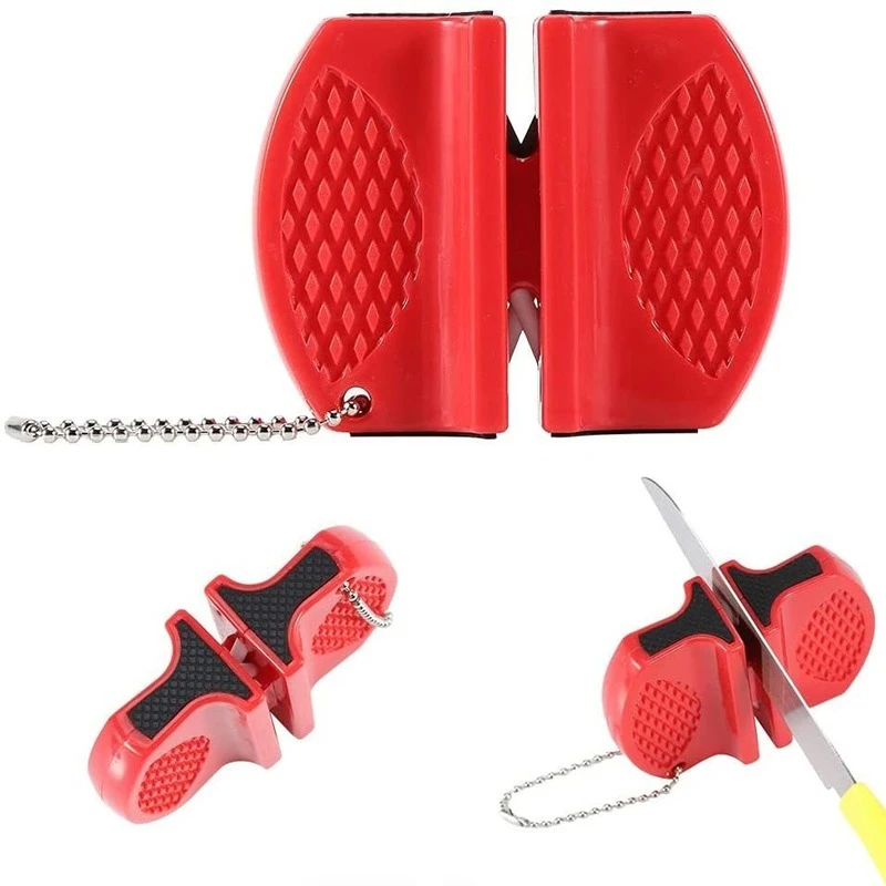 

Multifunctional Household Sharpening Stone Mini Portable Quick Small Tool Sharpener Scissors Stainless Steel Diamond Grinder