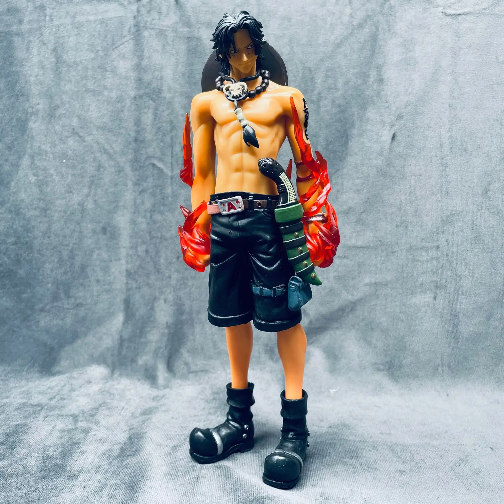

Cartoon Anime One Piece Ace Fire Fist Battle Action Figure PVC Assembled Model Toys Collection Ornaments Doll Gifts
