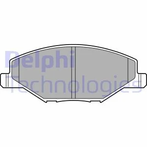 

LP2444 для передней тормозной колодки POLO 10 FABIA 11 RAPID 12