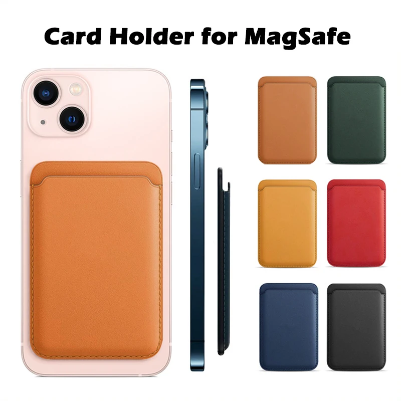 

For Magsafe Magnetic Leather Wallet Case For iPhone 13 12 14 Pro Max Magnetic Card Bag iPhone 12 13 mini Phone Cover Accessorie