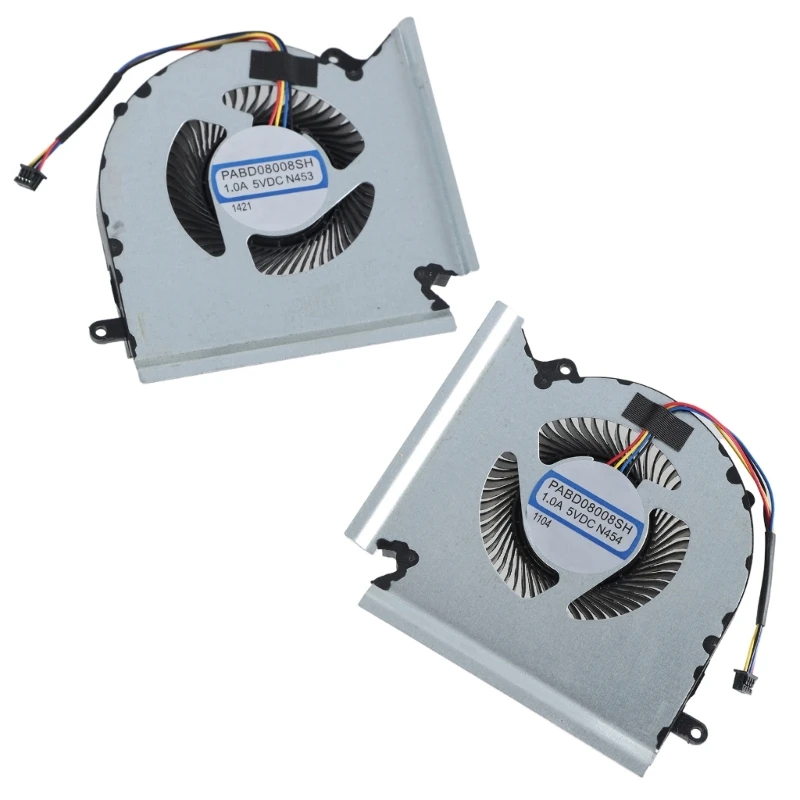 Вентилятор охлаждения процессора и графического для ноутбука DC5V 1A 4-контактный