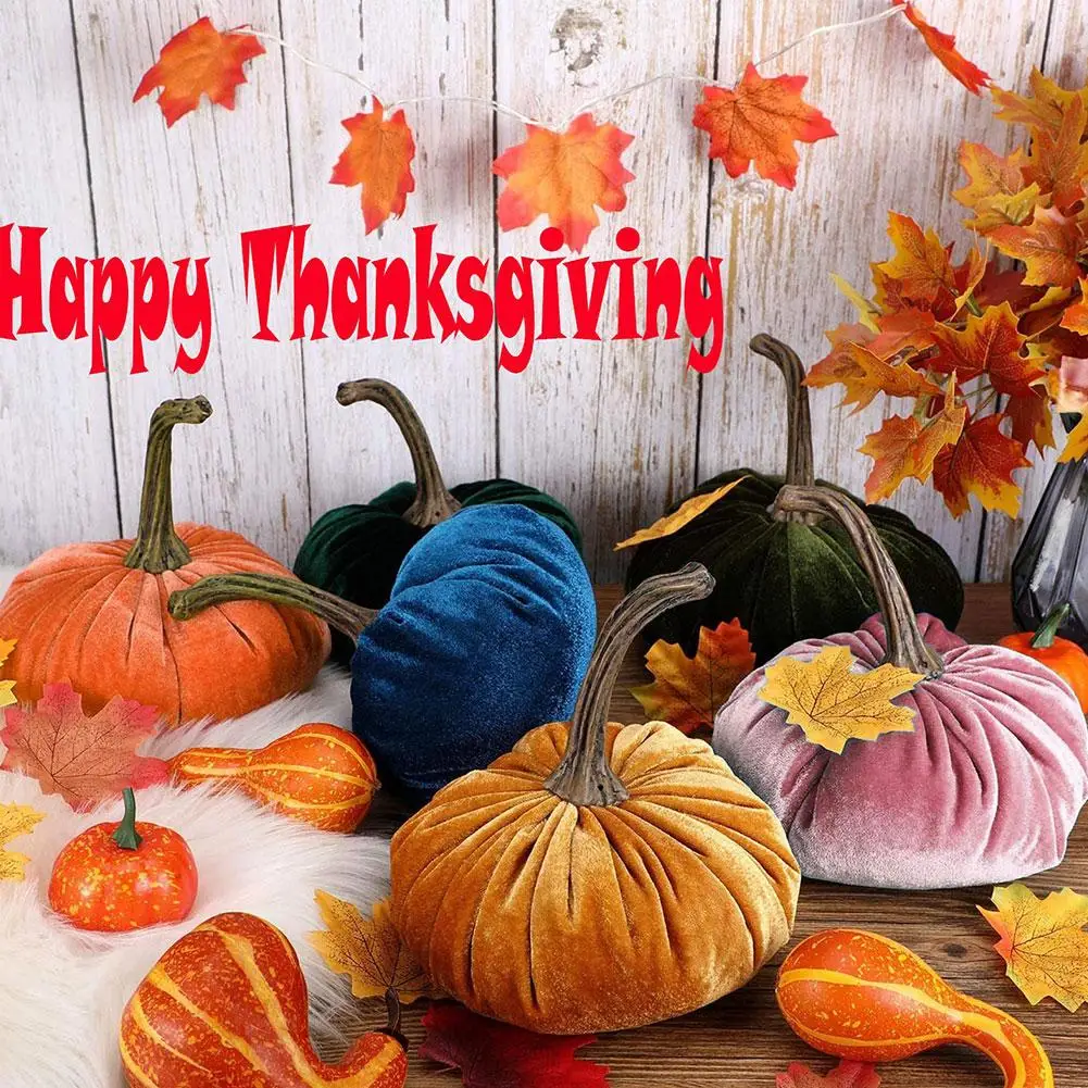 

15 см, доступно несколько цветов, бархатная мягкая Милая декоративная подушка ручной работы, декоративная Тыква для X3A4