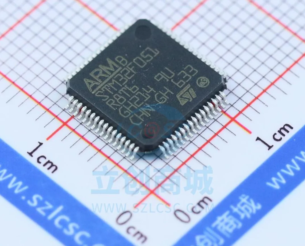 

1PCS/LOTE STM32F051R8T6 Package LQFP-64 New Original Genuine Microcontroller (MCU/MPU/SOC) IC Chi