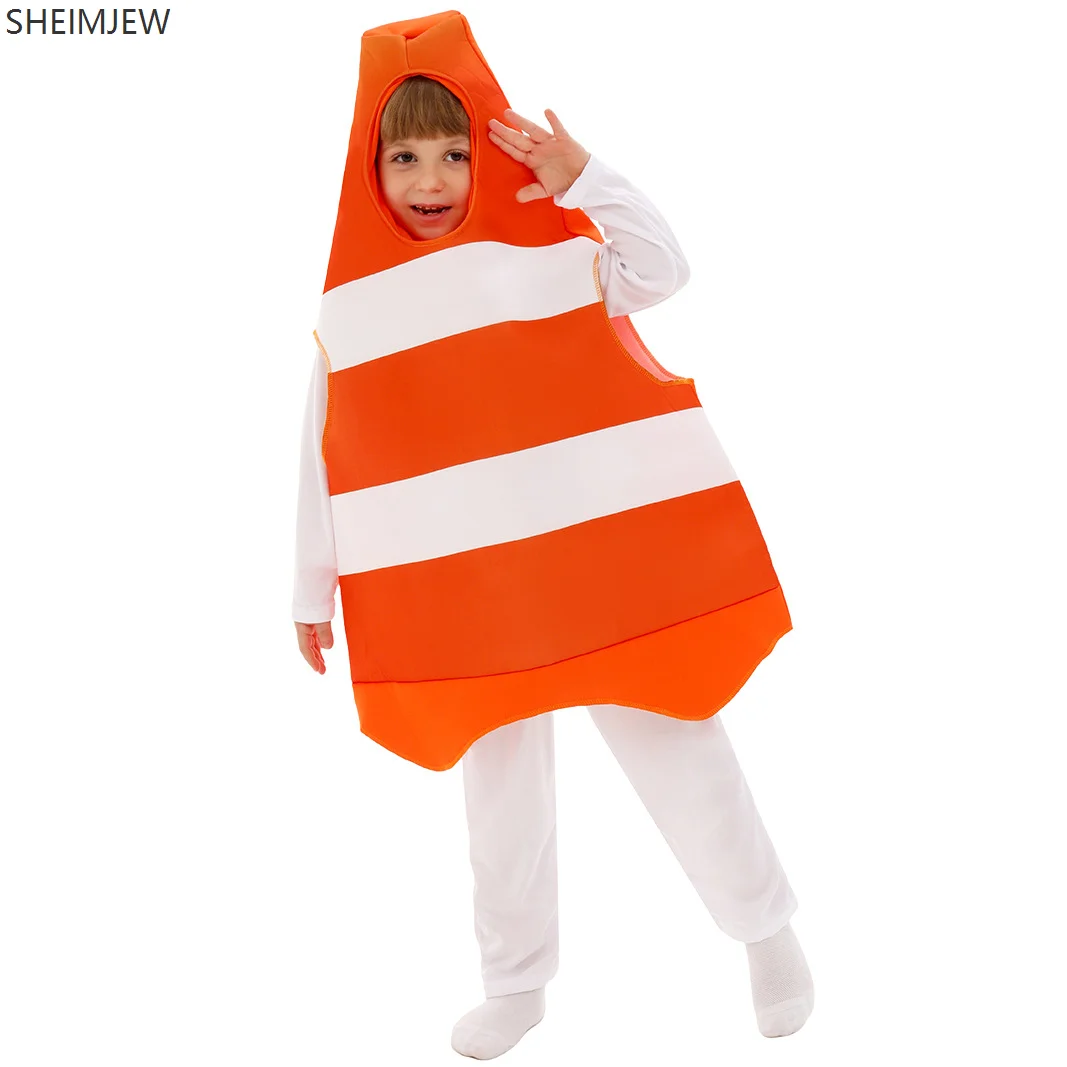 Костюм для косплея дорожный конус на Хэллоуин