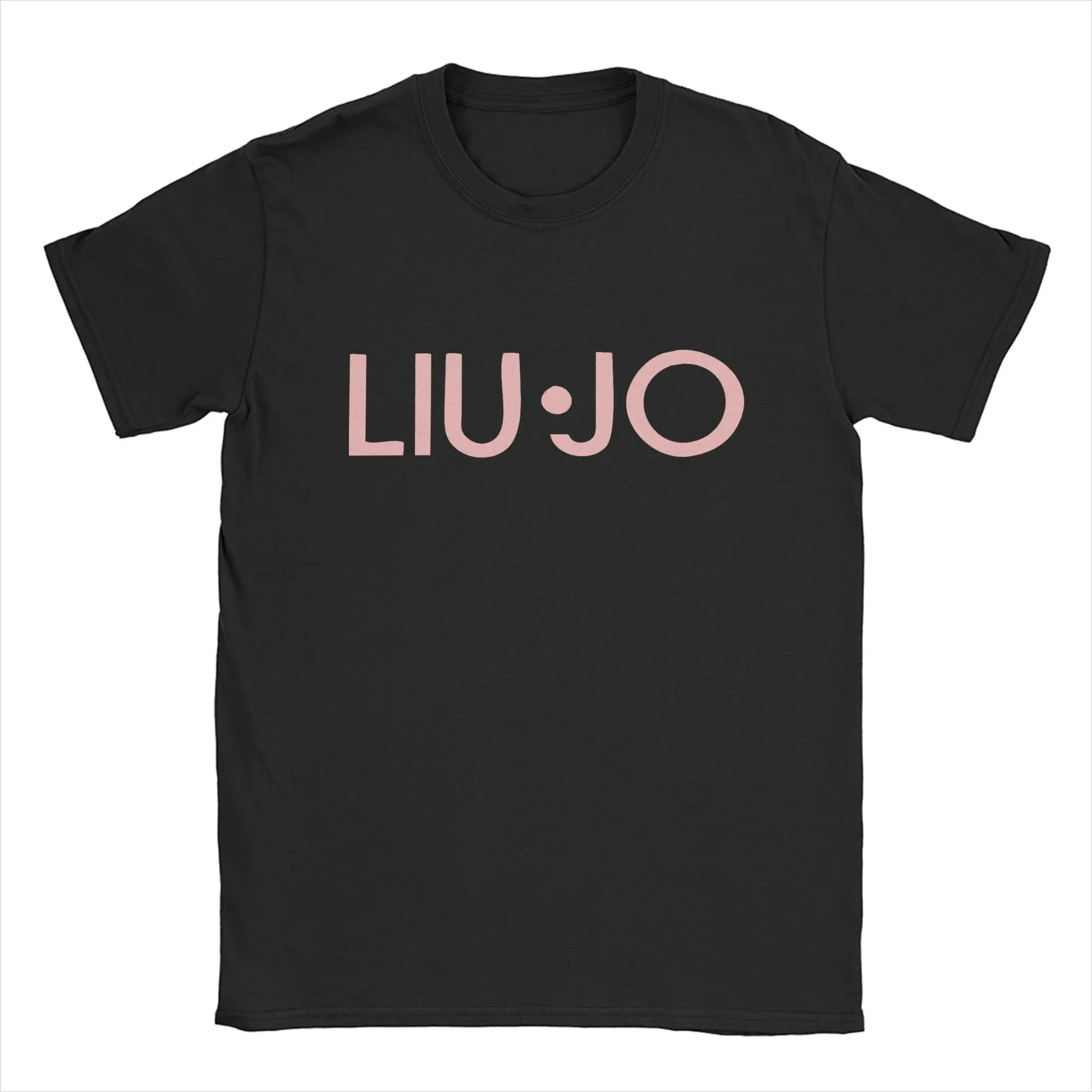 Novelty Liu Jo Logo T-Shirts for Men Round Neck Cotton T Shirt Short Sleeve Tees New Arrival Clothing