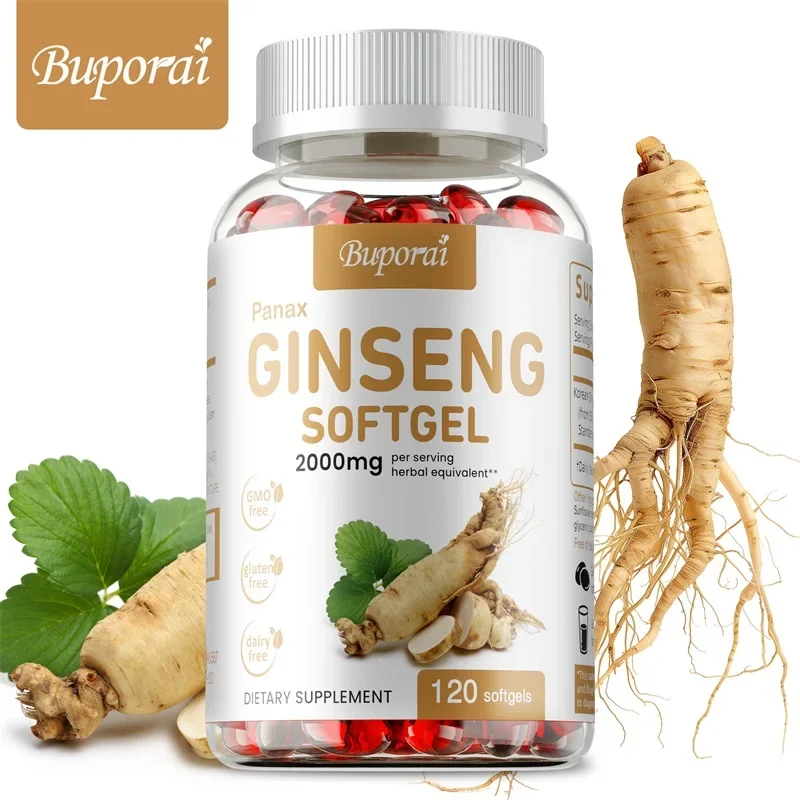 Red Panax Ginseng Capsules