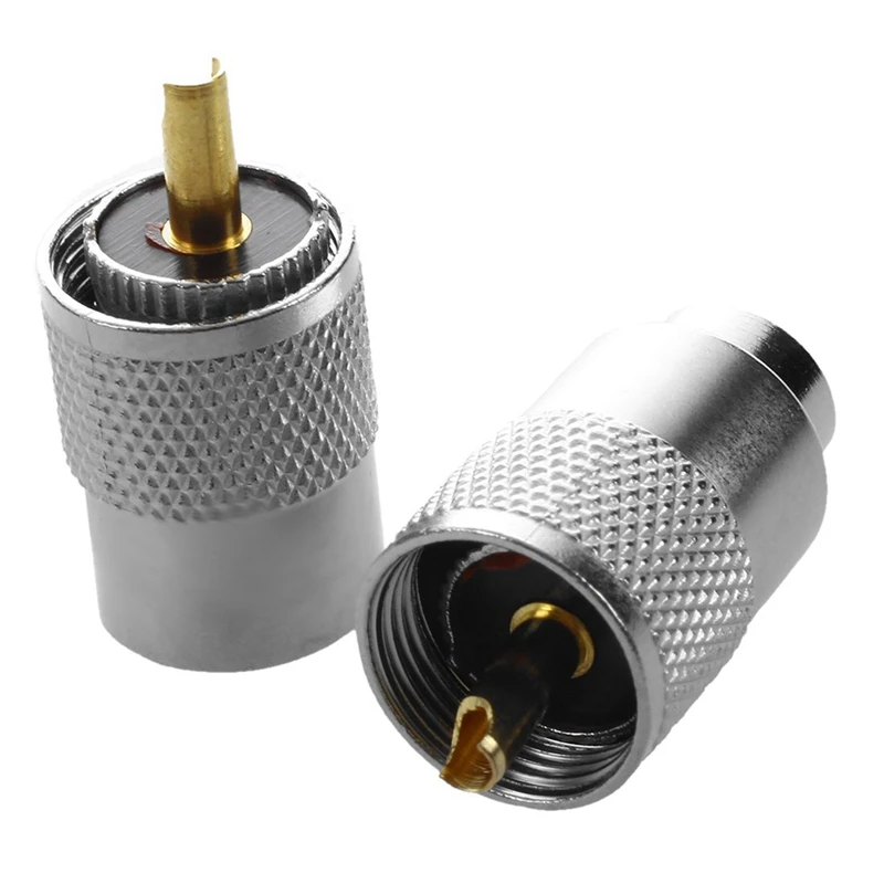 

20 Pcs UHF PL259 Plug Solder Connector For RG8