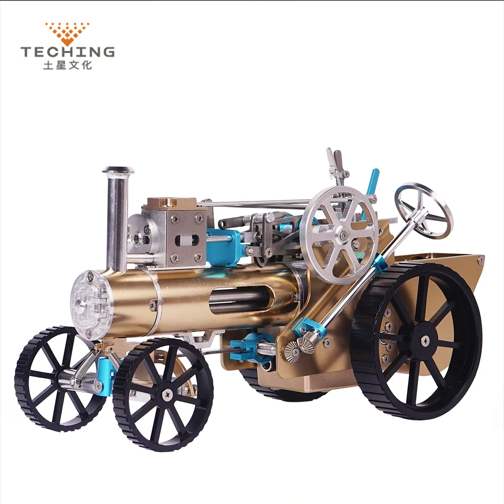 

Electric Steam Car Model Simulation Metal Assembly Toy Remote Control Car Alloy Gift Ornaments