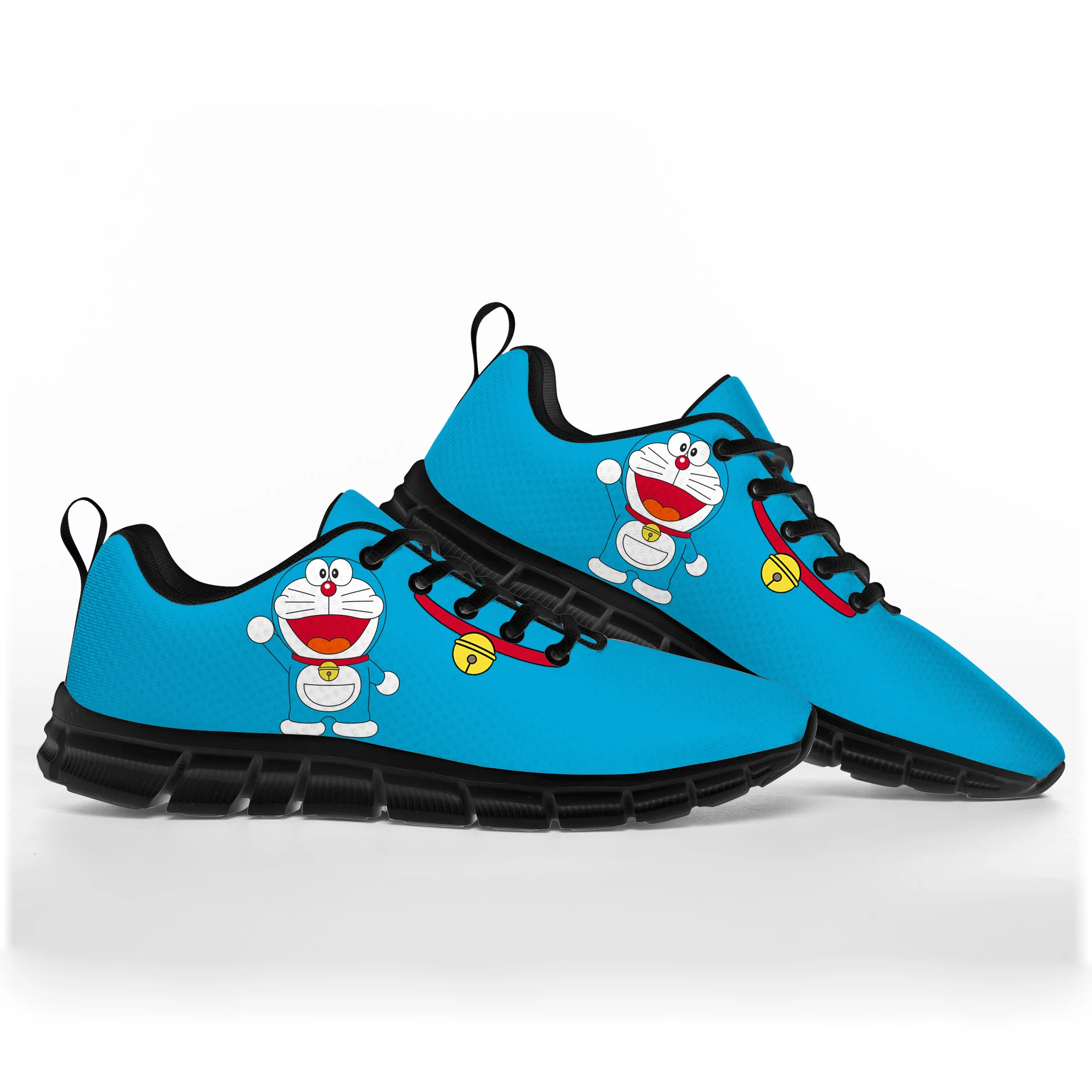 

Аниме Nobita Nobi Doraemon Мультяшные спортивные ботинки мужские женские подростковые дети детские кроссовки под заказ Высокое качество пара обуви