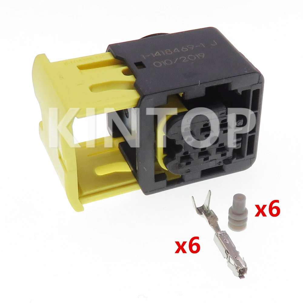 

Автомобильный водонепроницаемый разъем, 6 контактов, 1-1418469-1