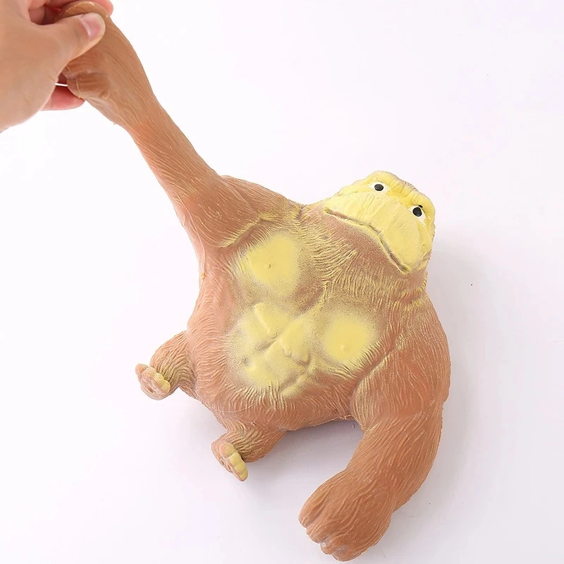 

Big Giant Spongy Squishy Fidget Orangutan TT Influencer Elastic Monkey Antistress Toy for Adult and Children Soft Fun Gift Toy