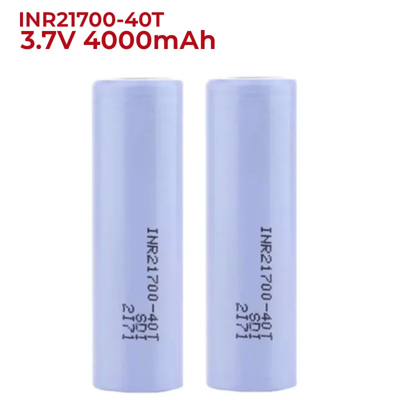 

INR21700-40T 100% оригинал 21700 4000 мАч 30A 40T 3,7 в Высококачественная зарядка литий-ионная аккумуляторная батарея Pk 40T