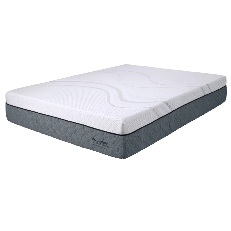 

Queen - Capri Graphene Memory Foam 12" - Firm Feel White Polyurethane [US Stock]