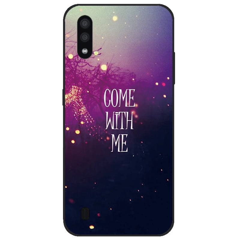 Чехол для Samsung Galaxy M01 M015F телефона Силиконовый мягкий чехол из ТПУ Fundas Coque Bumper