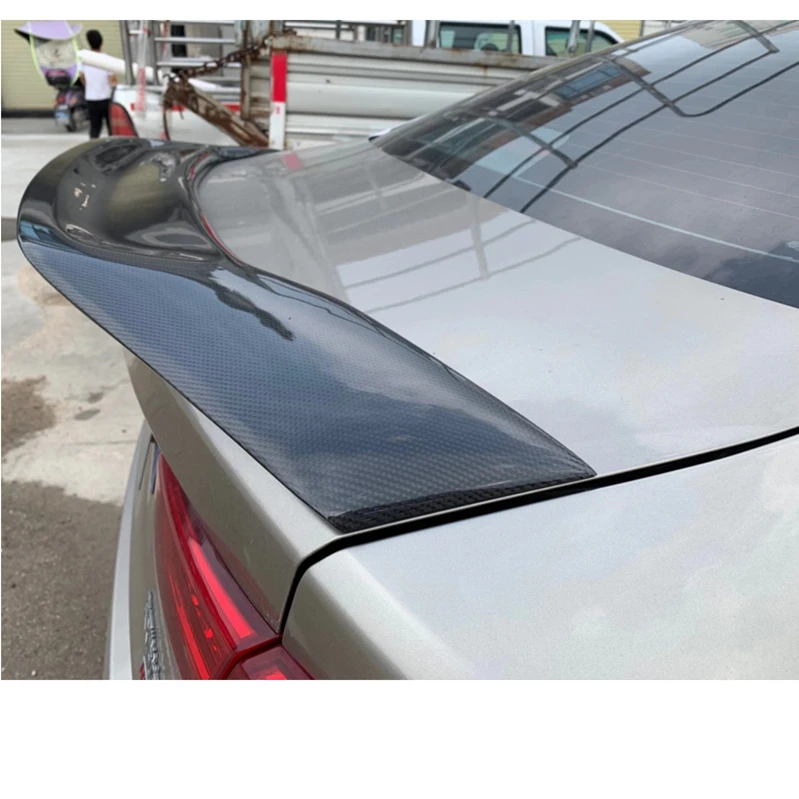 Для KIA K5 спойлер optima 2014 2015 2016 2017 2018 2019 углеродное волокно/FRP заднее крыло R style