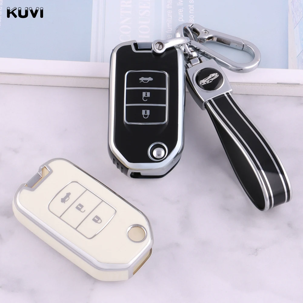 Автомобильный чехол-книжка из ТПУ для Honda Civic HRV CRV XRV