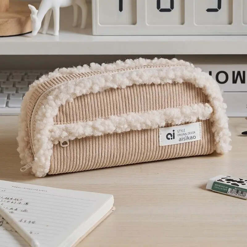 

Вельветовая сумка для ручек