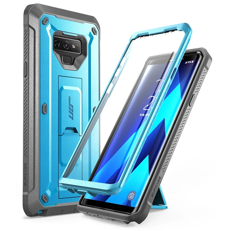 

Чехол для Samsung Galaxy Note 9 SUPCASE UB Pro полноразмерный Прочный чехол защитный чехол со встроенным защитным экраном и подставкой