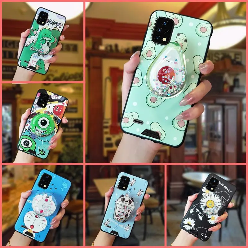 shockproof glisten phone case for umidigi bison x10gx10g nfc foothold fashion design silicone tpu free global shipping