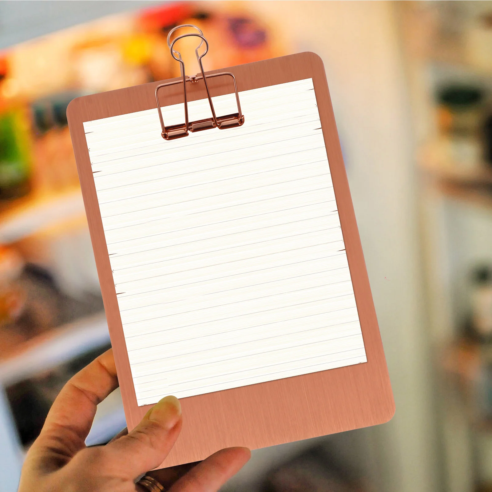 Карманные папки для файлов A5 Note Splint, записная книжка 23x6 см, бумажный держатель, золотистый, из нержавеющей стали, для студентов Карманные папки для файлов A5 Note Splint, записная книжка 23x6 см, бумажный держатель, золотистый, из нержавеющей стали, для студентов