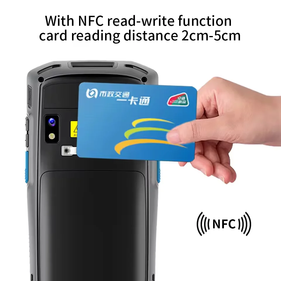 IP66 КПК Android Ручной терминал Сканер штрих-кода Honeywell 1D 2D QR Портативный считыватель