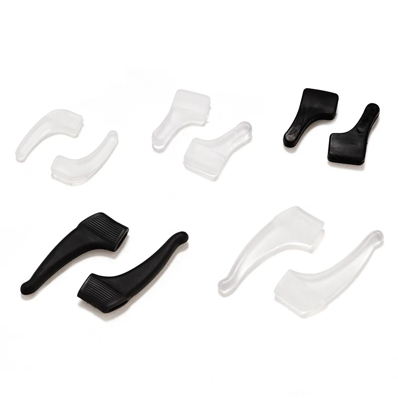 10 Pair Silicone Glasses Sunglasses Anti-slip Holder Ear Hook Eyeglass Outdoor Sport Non-slip Comfortable Eyewear Accessori