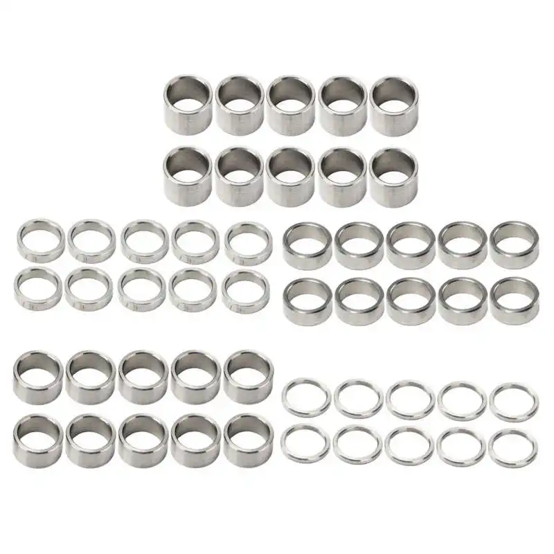 

10Pcs Washer Spacer 15mm OD 12mm ID Stainless Steel Metal Washer Kit Fastener Hardware Accessory Part Set Kit