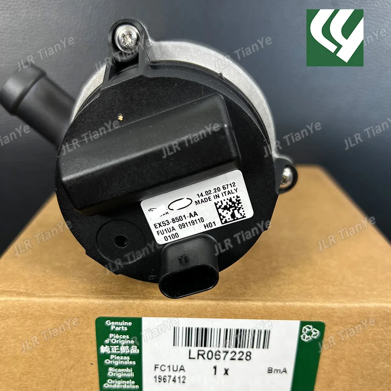 C2D37701 LR 067228 095160 J9C5560 Вспомогательный водяной насос для Land Rover Range Discovery Sport Jaguar
