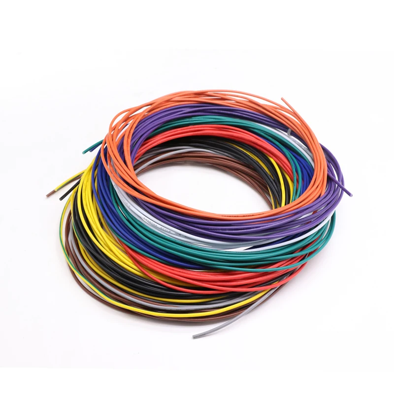 2 м/5 м 24 22 20 18 16 14 12 10 8 AWG UL1015 электрический провод ПВХ Изолированная лампа