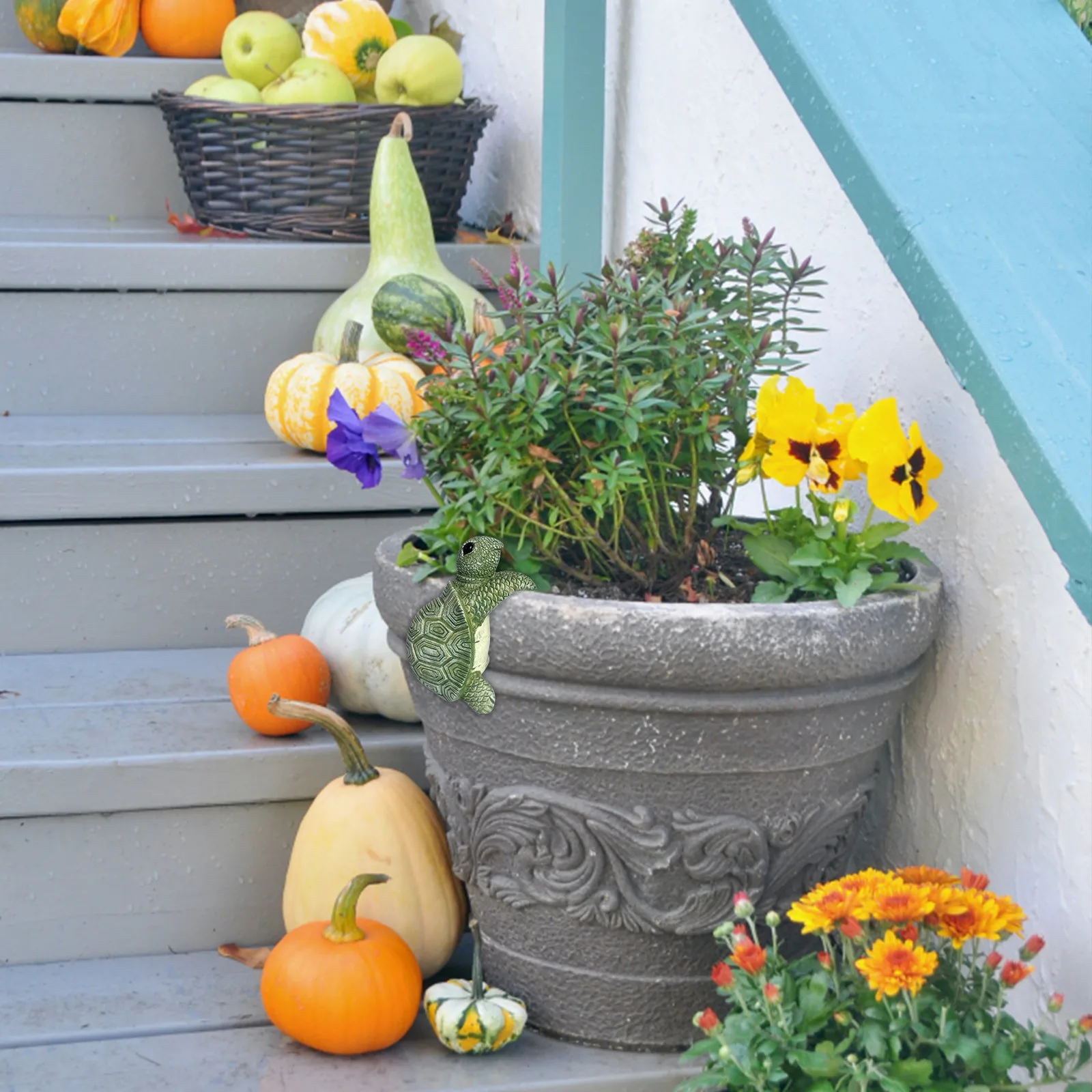 Украшения горшки для черепахи цветочные Подвески ручной работы морская черепаха