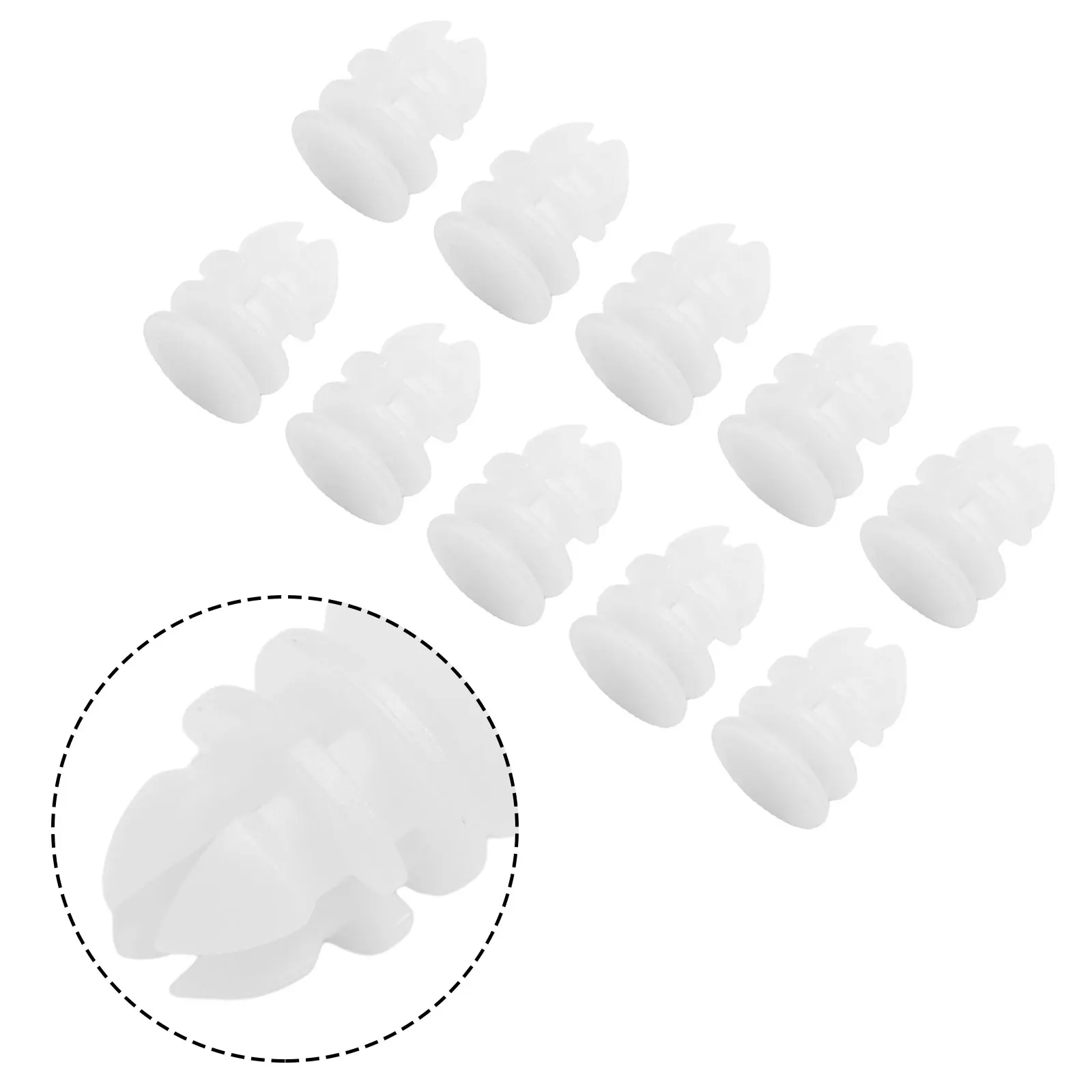 Новые высококачественные зажимы для фиксаторов 10 шт. ABS 092696 -00-B Автомобильные