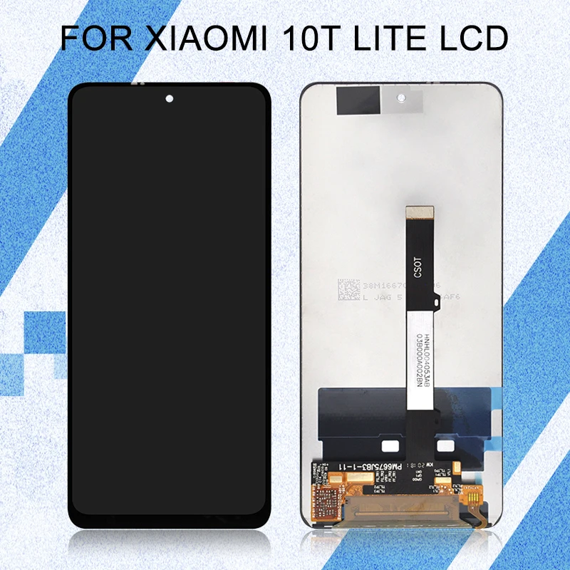 

6,67 дюймовый дисплей MI 10T для Xiaomi 10T LITE 5G ЖК Сенсорная панель экран дигитайзер в сборе с инструментами Бесплатная доставка