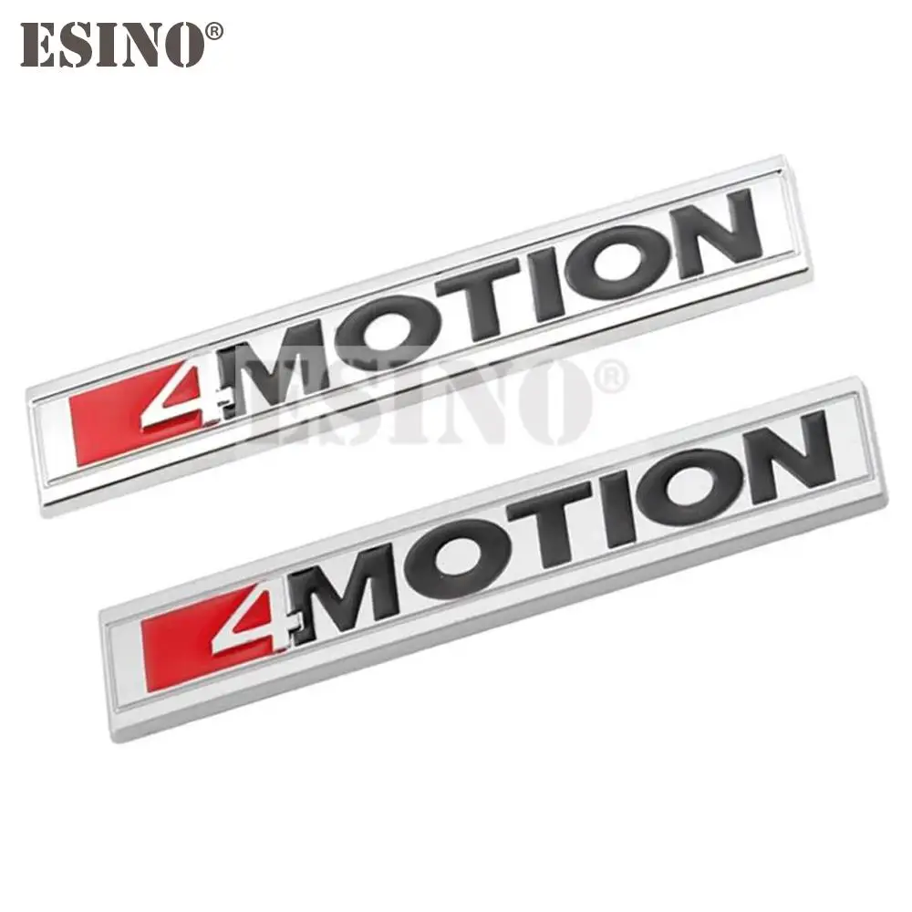 Стайлинг автомобиля 4 движения 3D задний Багажник крыло гриль Металл Хром