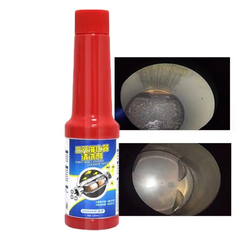 

Auto Exhaust Cleaner Car Three-Way Catalytic Converter Cleaner Carbon Deposit Removing Agent Great For Trucks SUV Car Cleaning