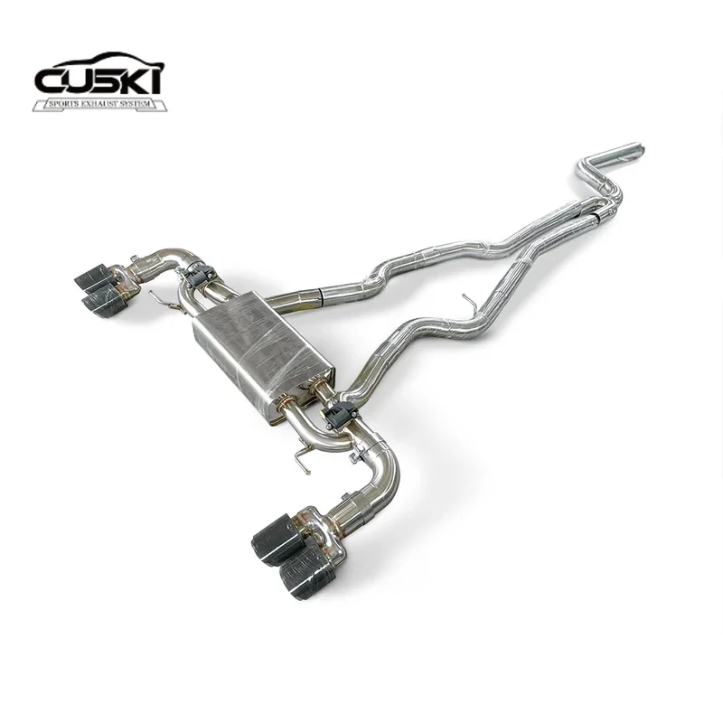 Автомобильные выхлопные детали из нержавеющей стали для BMW M340i/M340 G20 3.0T 2019-2023