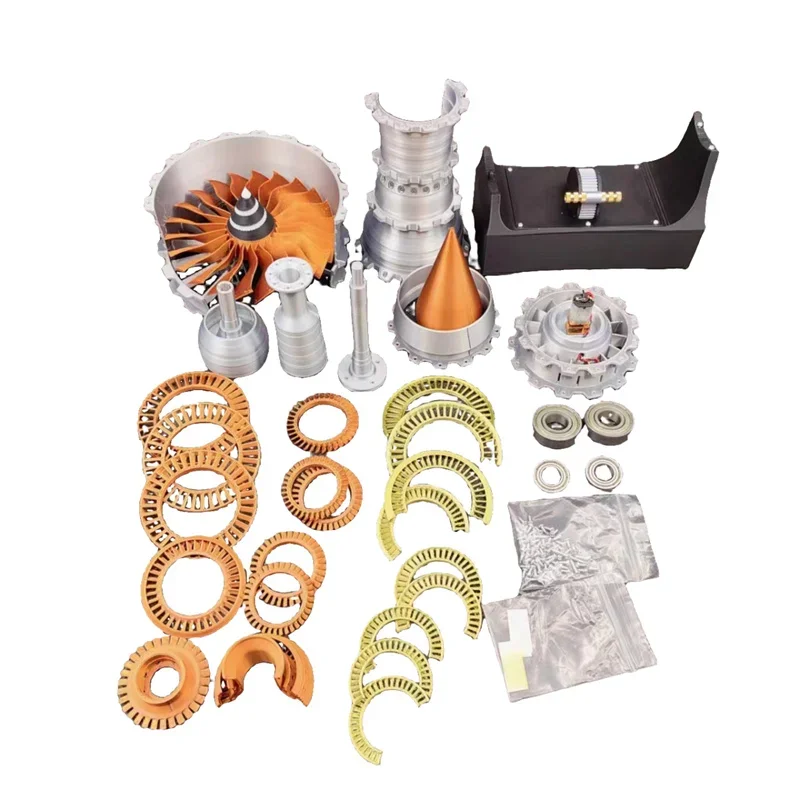 DIY TR900 Турбовентилятор двигатель авиационная модель комплект для сборки