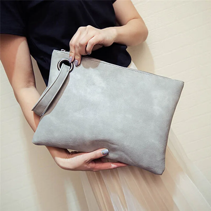 

Fashion Solid Women's's Clutch Bag Women's Envelope Bag Clutch Evening Bag Female Clutches Handbag Immediately Shipping