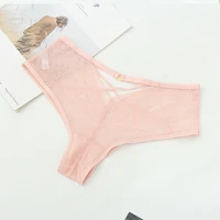 ladies sexy lace passion hollow transparent mesh cute girly lace border floral comfortable and breathable briefs a19202