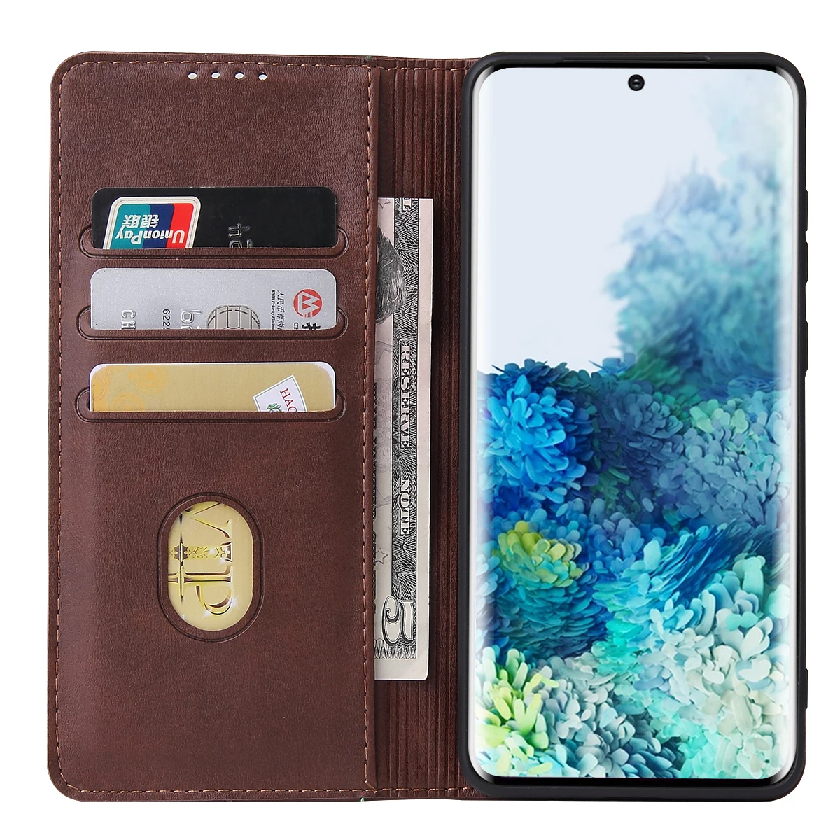 Кожаный чехол для Samsung Galaxy S8 + S7 S6 edge кобура магнитный привлекательный кошелек
